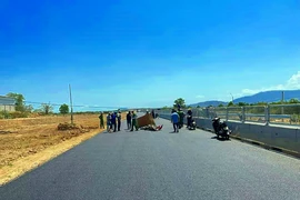 Cao tốc Vĩnh Hảo-Phan Thiết chưa xong đã có tai nạn chết người
