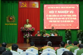 Cục Cảnh sát hình sự hội ý với Công an Bình Thuận về phòng, chống tội phạm
