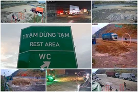 Vẫn còn bất ổn tại trạm dừng chân tạm cao tốc Vĩnh Hảo-Phan Thiết