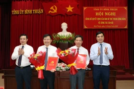 Bình Thuận công bố Quyết định của Ban Bí thư về công tác cán bộ