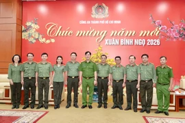 Thắt chặt nghĩa tình đồng đội giữa Công an Lâm Đồng và Công an TP.HCM