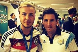 Công bố ảnh chụp chung của 'bộ đôi Messi' sau chung kết World Cup