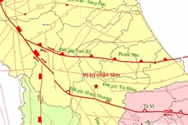 Lại xảy ra động đất 2,1 độ Richter tại khu vực Bắc Trà My