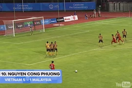 Công Phượng là chủ nhân bàn thắng đẹp nhất SEA Games 28