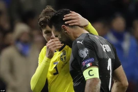 Giọt nước mắt không vô nghĩa của thủ thành Buffon