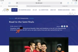 Sau Google, đến lượt AFC nhầm lẫn U23 Iraq loại U23 VN