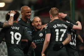 Highlights Stoke City - Man City (0-2)