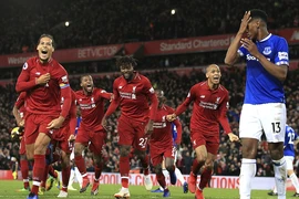 Ghi bàn 'trời cho' phút 90+6, Liverpool thắng derby kịch tính