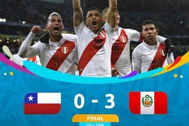 Thắng 'hủy diệt' ĐKVĐ Chile, Peru vào chung kết Copa America