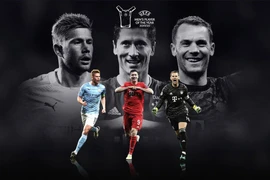 Nóng: Lewandowski, De Bruyne và Neuer tranh giải hay nhất năm