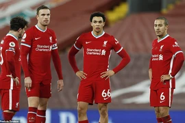 Liverpool nhận thất bại thứ hai trên sân nhà Anfield. ẢNH: REUTERS