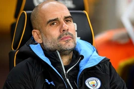 Guardiola từng bật khóc vì Hojbjerg. ẢNH: GETTY