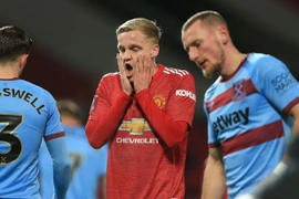 De Beek chưa chứng tỏ gì nhiều ở MU. ẢNH: GETTY