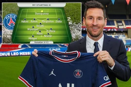 Đội hình 4-3-3 siêu mạnh của PSG khi có Messi