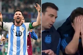 Messi ghi bàn, HLV Argentina rơi nước mắt ngay trên sân 
