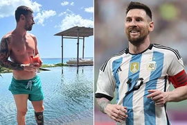 Chuyện gì đang xảy ra với đầu gối của Messi?