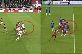 Bức ảnh gây tranh cãi dữ dội về bàn thắng của MU ở FA Cup