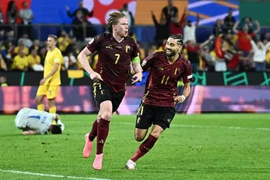 Hạ Romania, đội tuyển Bỉ có 3 điểm đầu tiên