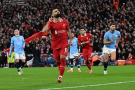 Salah tỏa sáng, Liverpool hạ đẹp Man City
