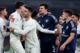 Maguire chửi Kai Havertz nặng nề trong cuộc ẩu đả giữa MU và Arsenal