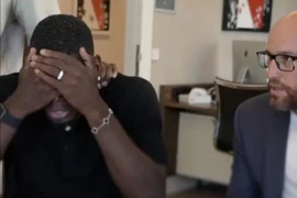 Giọt nước mắt rơi vào trang giấy của Paul Pogba