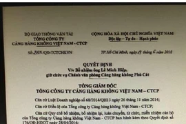 Lãnh đạo ACV ký mấy chục quyết định bổ nhiêm trước khi hưu