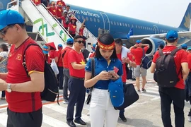 Dùng chuyên cơ đón tuyển Olympic Việt Nam về nước