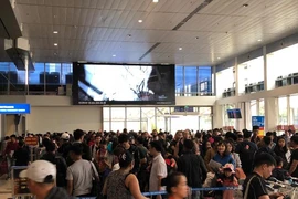 Vietnam Airlines bố trí lại 13 quầy check-in cao điểm Tết