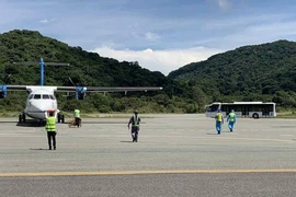 Côn Đảo đón chuyến bay đầu tiên sau giãn cách