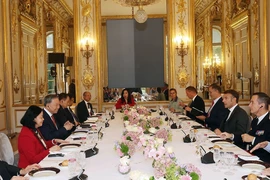 Tổng Bí thư, Chủ tịch nước Tô Lâm hội đàm với Tổng thống Pháp Emmanuel Macron trưa 7-10.