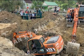 Sập giếng làm 3 người tử vong ở Nghệ An