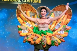Chiêm ngưỡng những trang phục dân tộc độc đáo tại HHHV 2018