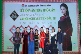 Hoa hậu Ngọc Hân, H’Hen Niê tham dự lễ hội VH thổ cẩm