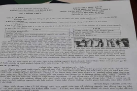 Khi đồng tiền 'sạch', đồng tiền 'bẩn' vào đề thi học kỳ II