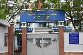 Trường THPT Gò Vấp nơi xảy ra sự việc