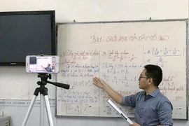 Dạy học online được nhiều trường áp dụng trong thời gian học sinh nghỉ tránh dịch