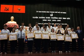 TP.HCM tổ chức tuyên dương học sinh giỏi năm học 2018-2019.