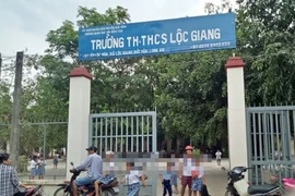 Ngôi trường nơi xảy ra sự việc phụ huynh xông vào trường dùng mũ bảo hiểm đánh cô giáo