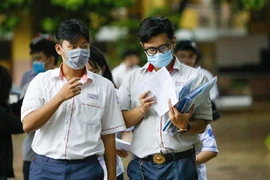 Thí sinh dự thi kỳ thì tốt nghiệp THPT năm 2020. Ảnh: NGUYỆT NHI