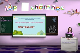 TP.HCM: Học sinh lớp 1, lớp 2 sẽ học trên truyền hình từ 13-9