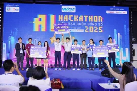 Ứng dụng AI cảnh báo sạt lở giành chiến thắng tại AI Hackathon 2025