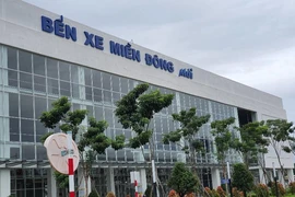 Diện mạo BXMĐ mới đã hoàn thành.Ảnh: THY NHUNG
