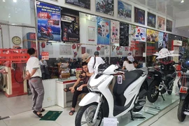 Giá xe Honda SH tiếp tục tăng cao. Ảnh: THY NHUNG