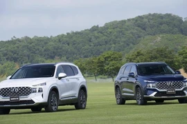 Giá lăn bánh mẫu Hyundai SantaFe 2021 vừa ra mắt