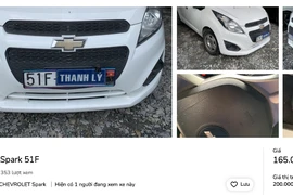 Ngân hàng thanh lý loạt ô tô có giá chỉ từ 100 triệu đồng