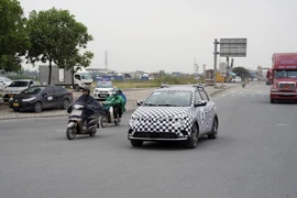 Ô tô điện VinFast bất ngờ xuất hiện trên đường phố 