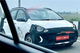 Lộ diện Hyundai Grand i10 mới có phiên bản lai và đang thử nghiệm