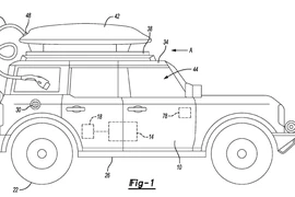 Ford đăng ký bằng sáng chế sạc dự phòng như hộp đựng đồ trên nóc xe