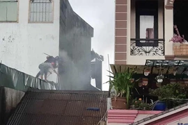 Chập điện tại phòng ngủ, căn nhà ở Phú Nhuận bốc cháy 