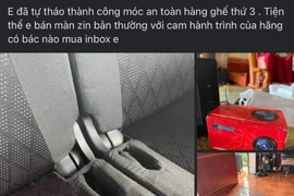 Tự ý tháo dây đai an toàn của hàng ghế sau ô tô có thể bị phạt lên đến 16 triệu đồng